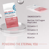 AFT Pharmaceuticals Age Repair sachets vitamina E para protección de la piel.
