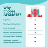 Gominolas veganas afxmate sin gelatina ni gluten.
