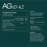 AG1 D3+K2 aceite-base favorece absorción rápida de nutrientes