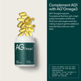 Detalle de ingredientes y origen de AG1 Omega3