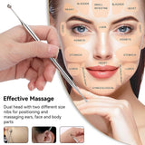 Agatige diseño de doble cabeza para orejas y cara