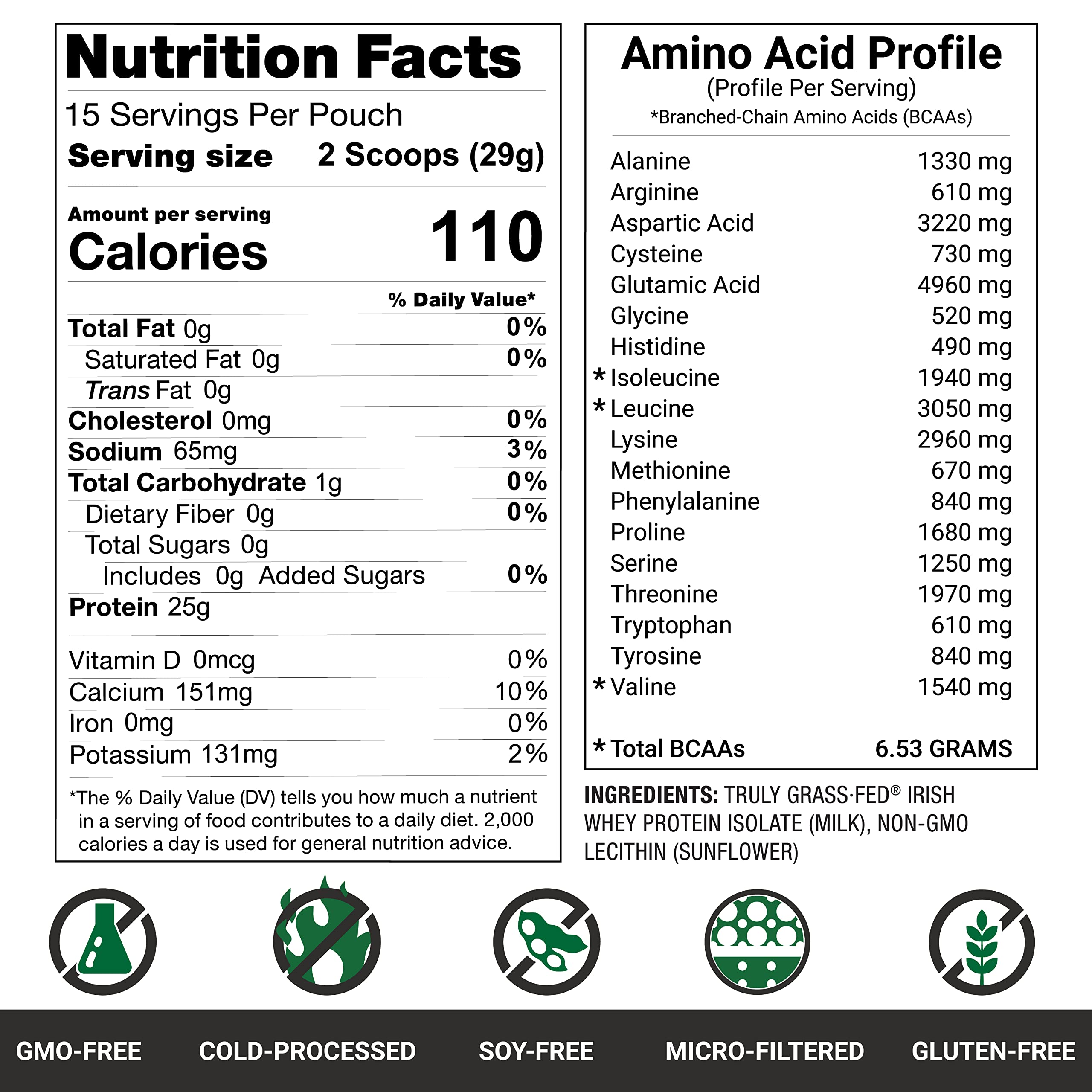 Presentación de 1 lb AGN Roots proteína de suero pastoreado