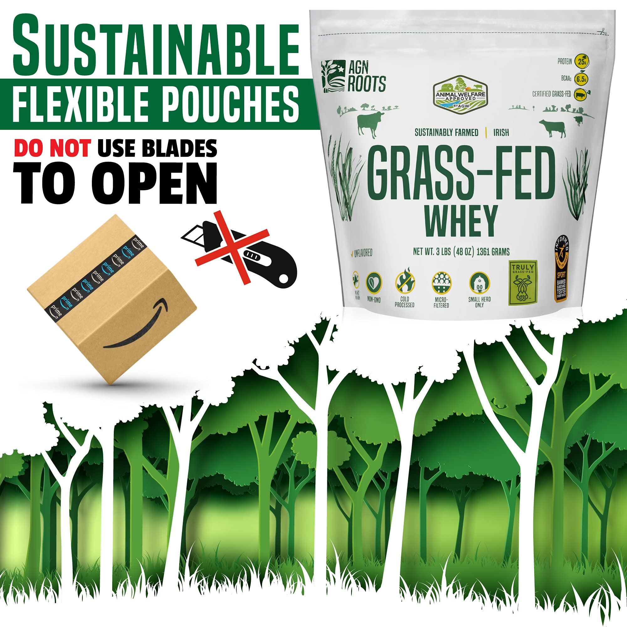 AGN Roots proteína de suero aislada: proceso frío que preserva nutrientes y BCAA