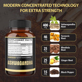 Ashwagandha y cúrcuma en Agobi, combinación aromática de raíces para bienestar.