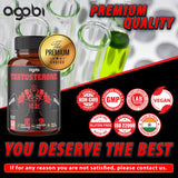 agobi testosterona envase en mesa listo para compra