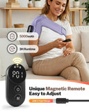 AGPTEK control remoto magnético desmontable facilita ajustar la sesión desde cerca