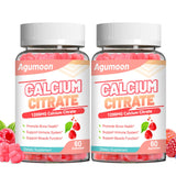 Gominolas Agumoon calcio citrato 1200mg frambuesa: absorción alta y sabor agradable
