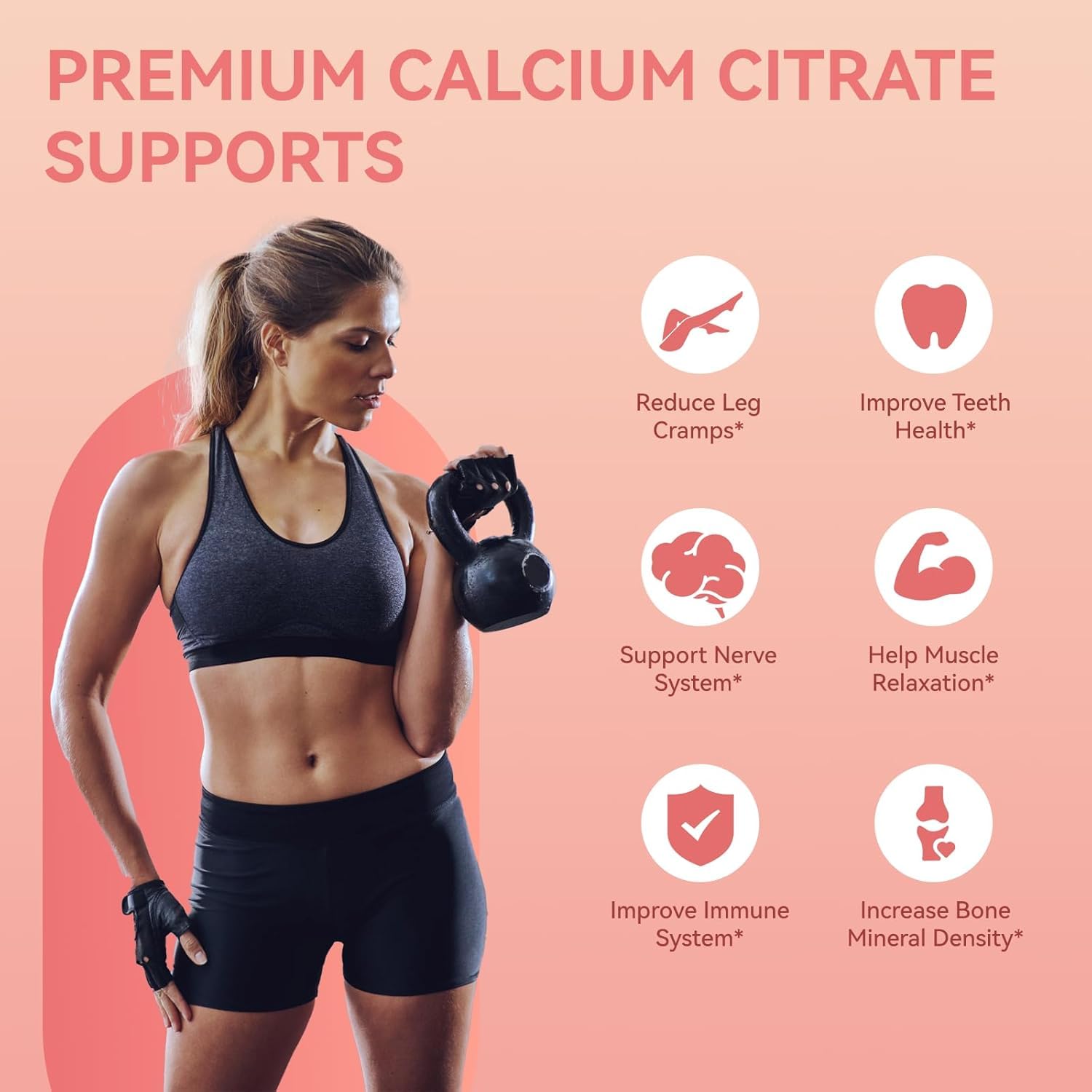 Agumoon Calcio Citrato – alta biodisponibilidad para mejor absorción.