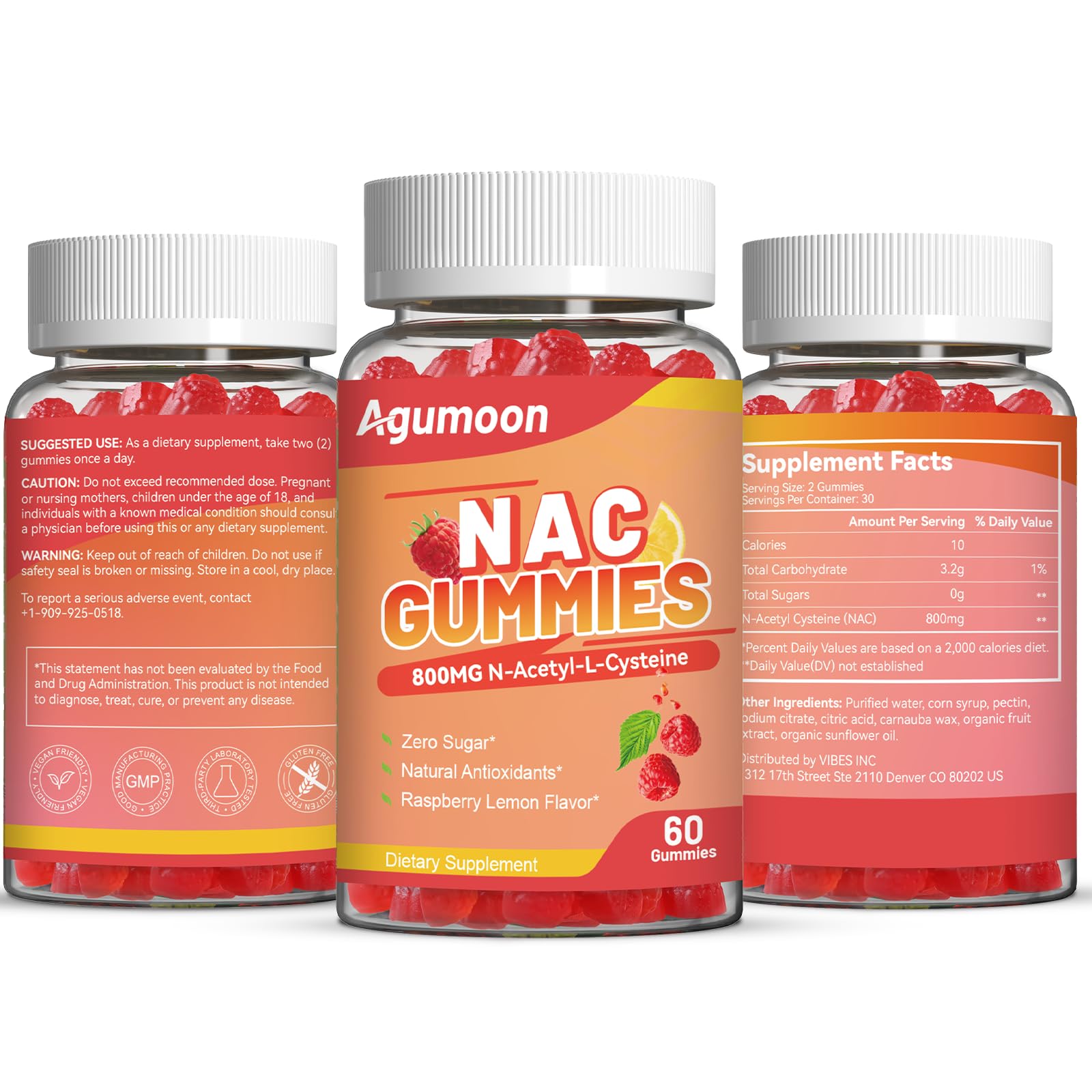 Uso diario de Agumoon NAC, apoyo suave al equilibrio antioxidante.