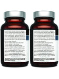 Quality of Life AHCC Kinoko Platinum, etiqueta informativa sobre producto