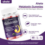 Gomitas frambuesa Ahete Melatonina, sabor agradable para un descanso placentero.