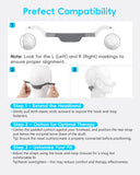AHIYIYI repuesto DreamWear: durabilidad y ajuste sostenido