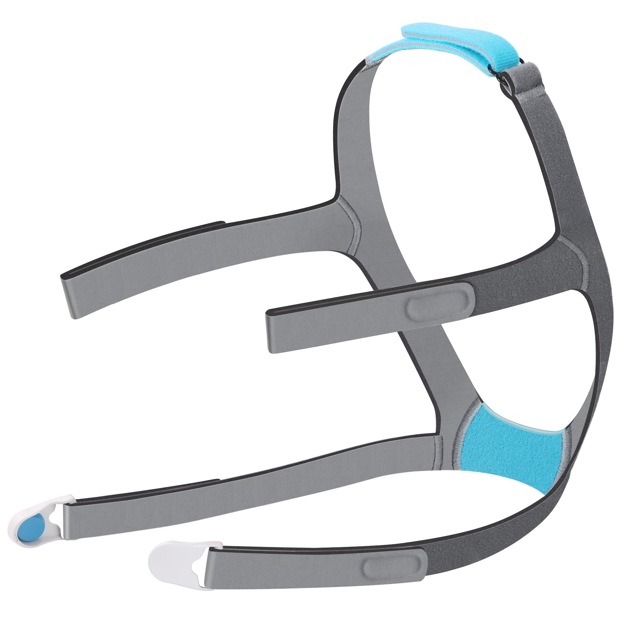 AHIYIYI CPAP headgear con clips magnéticos para un ajuste seguro durante la noche