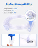 AHIYIYI Nebulizer Kit, opción duradera para uso repetido