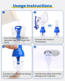 AHIYIYI Nebulizer Kit, ideal para casa y viaje