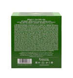 Detalle de hojas de té verde para una infusión suave