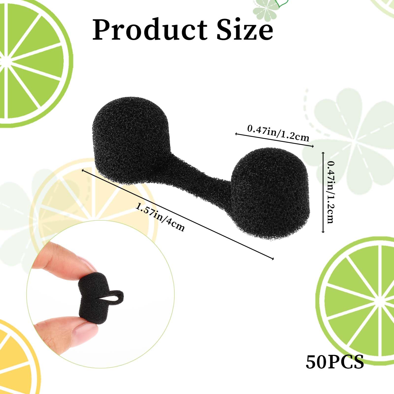 AHQiZFX filtro nasal esponja suave para comodidad y protección