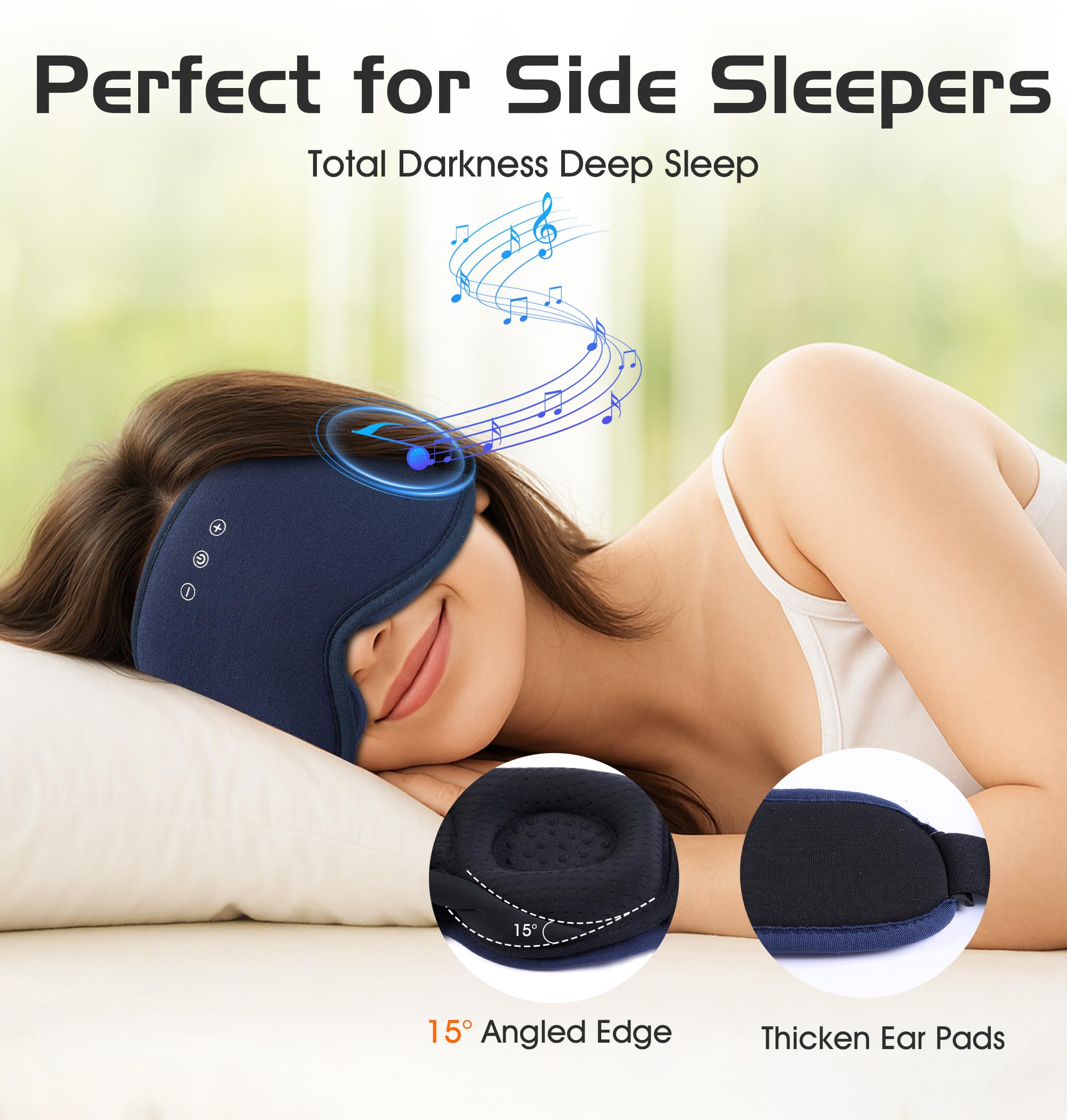 AHUIARGY cero presión en ojos con contorno nasal optimizado
