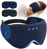 AHUIARGY máscara de sueño con Bluetooth para descanso cómodo y ligero