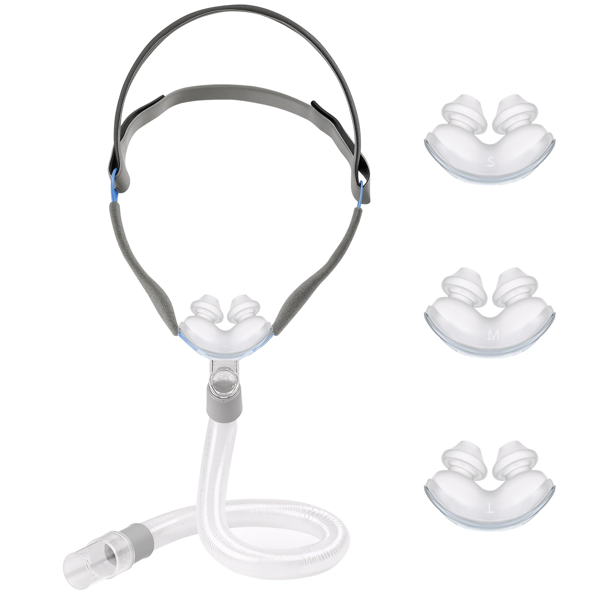 AIBUTI CPAP: almohadilla nasal frontal para ajuste cómodo durante la noche