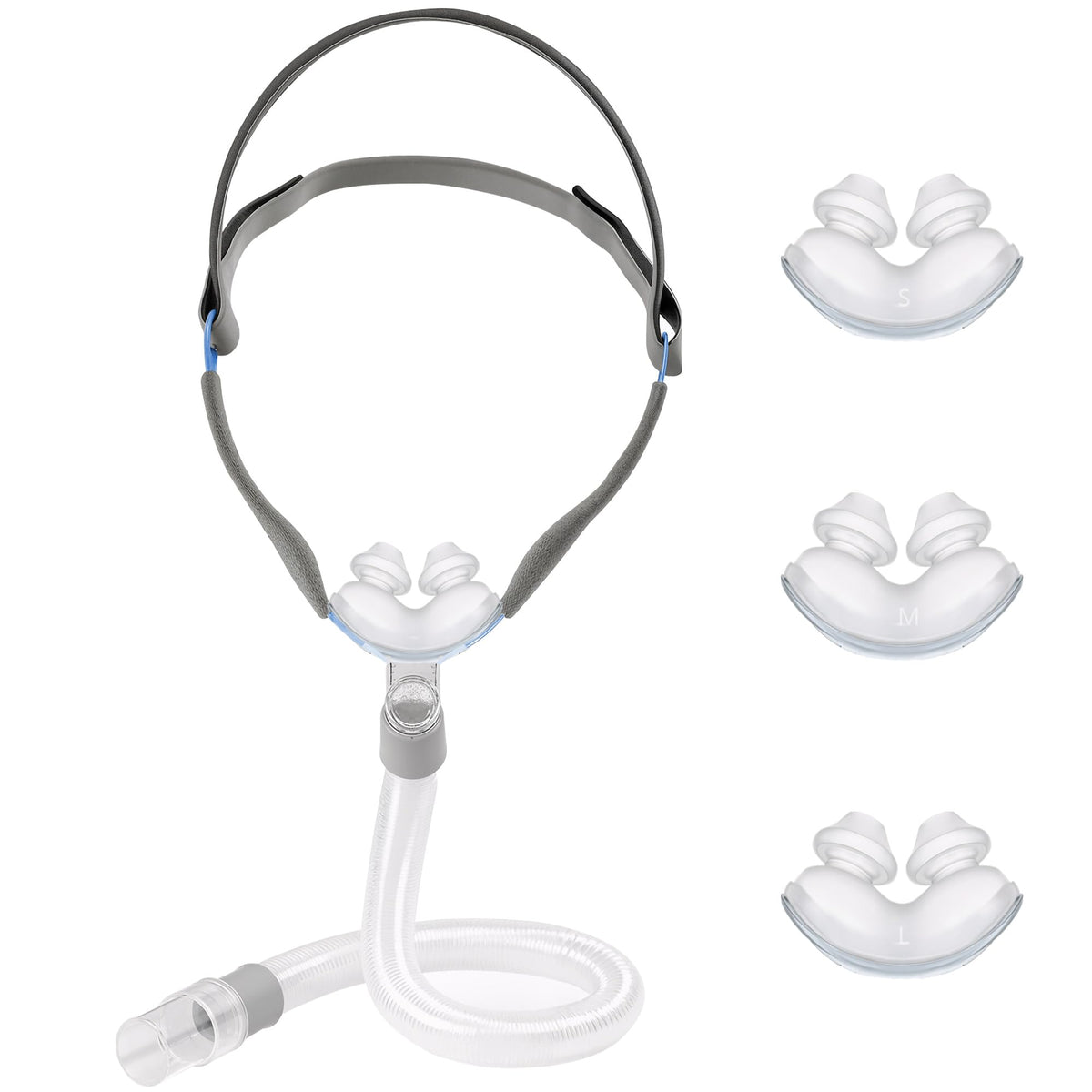 AIBUTI CPAP: almohadilla nasal frontal para ajuste cómodo durante la noche