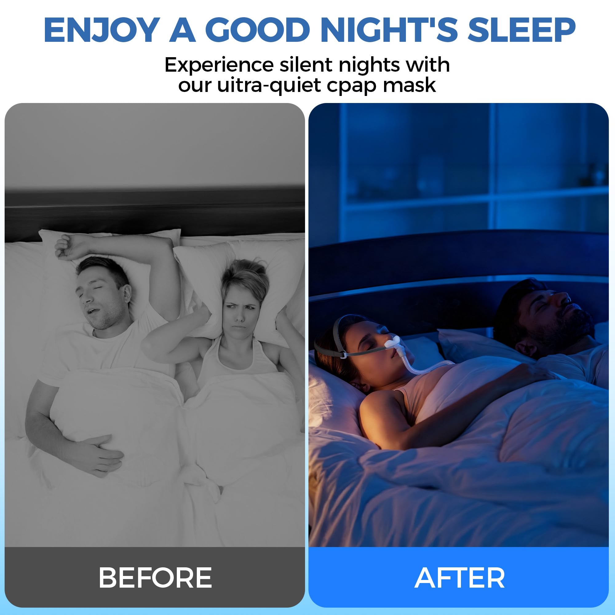 AIBUTI CPAP: difusión silenciosa para noches tranquilas
