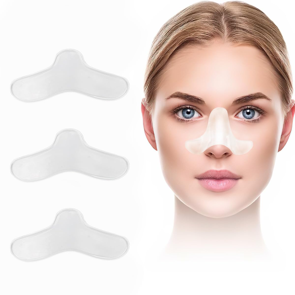 AICANMOU almohadillas nasales con ajuste personalizado para mascarilla.