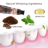 Pasta dental AICHUN BEAUTY con cafe para eliminar manchas persistentes