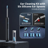 AIFINI cucharas de silicona curvadas en 3 tamaños para comodidad.