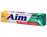 AIM con fluoruro fortalece el esmalte y protege la sonrisa.