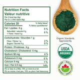 Aimgrow Spirulina Orgánica, uso diario en batidos para apoyar defensas.