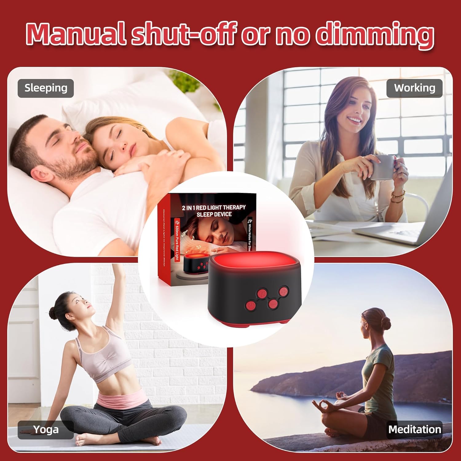 Aimmbiuty Uso en nursery para crear ambiente tranquilo durante siestas