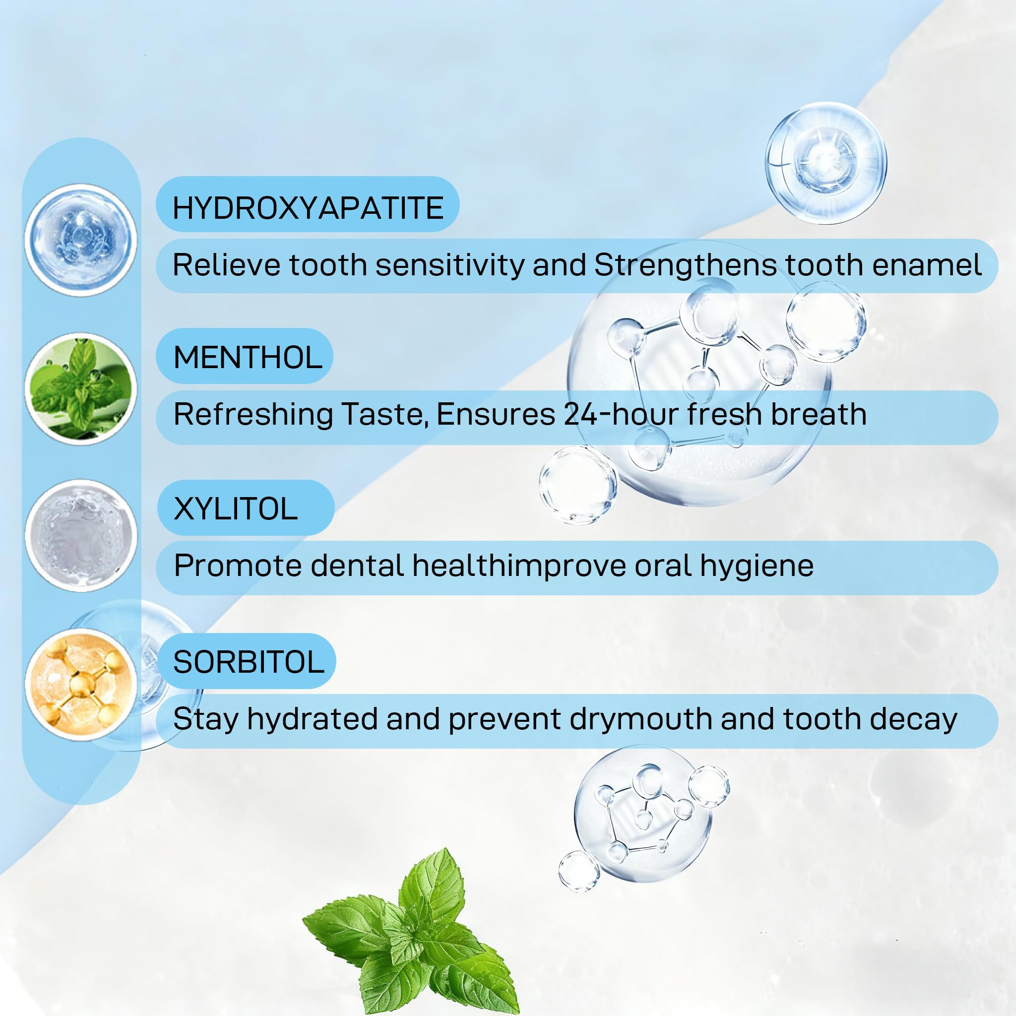 AINEW Nano-Hidroxiapatita, textura cremosa ideal para un cepillado suave