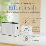 Air Esscentials AE101Bat montaje en pared para baños y oficinas