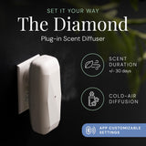 Air Esscentials Diamond con control por la aplicación para ajustar intensidad.