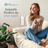 Air Esscentials Diamond, bajo consumo energético para aroma continuo.