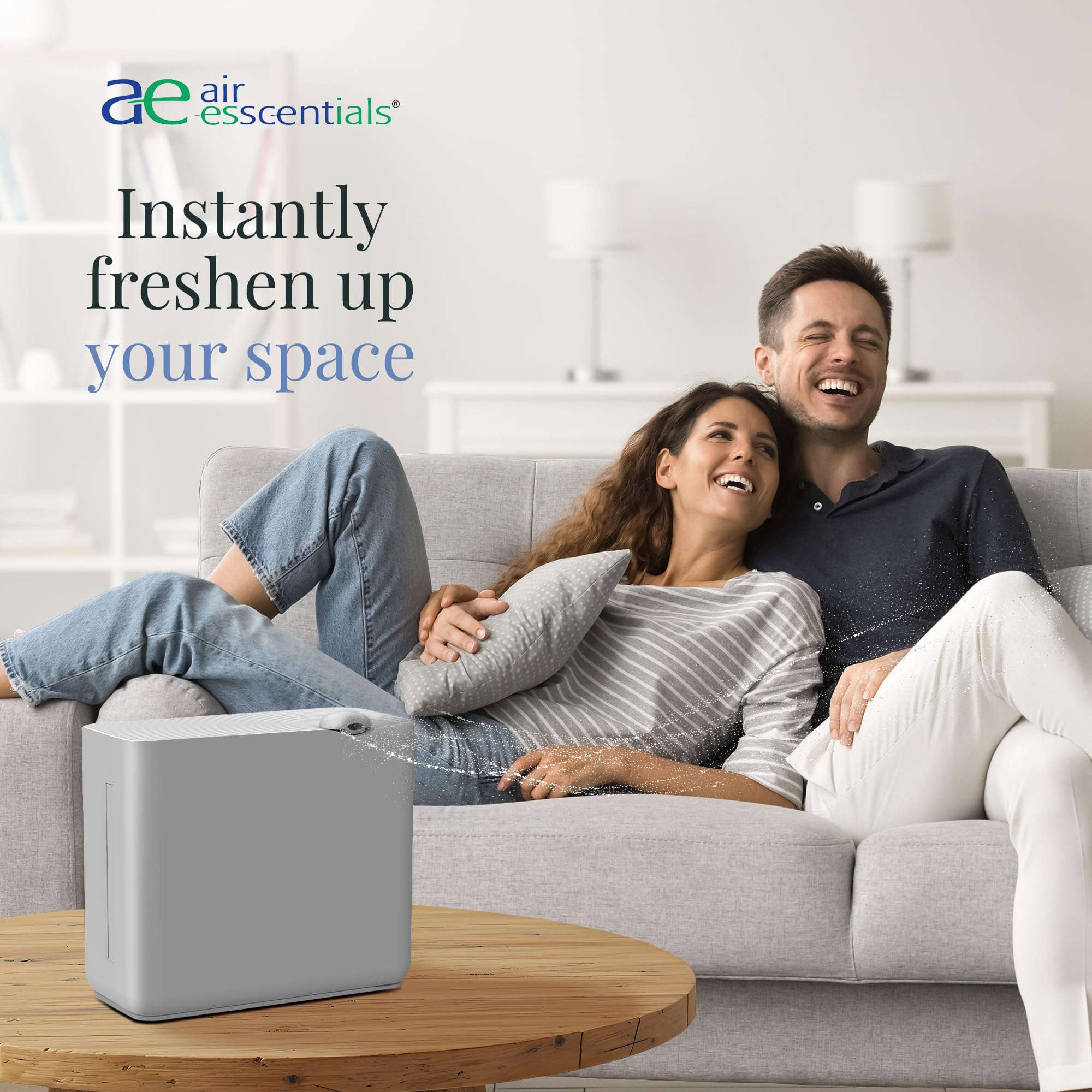 Air Esscentials Radiant diseño moderno: armoniza estancias con estilo y fragancia suave.