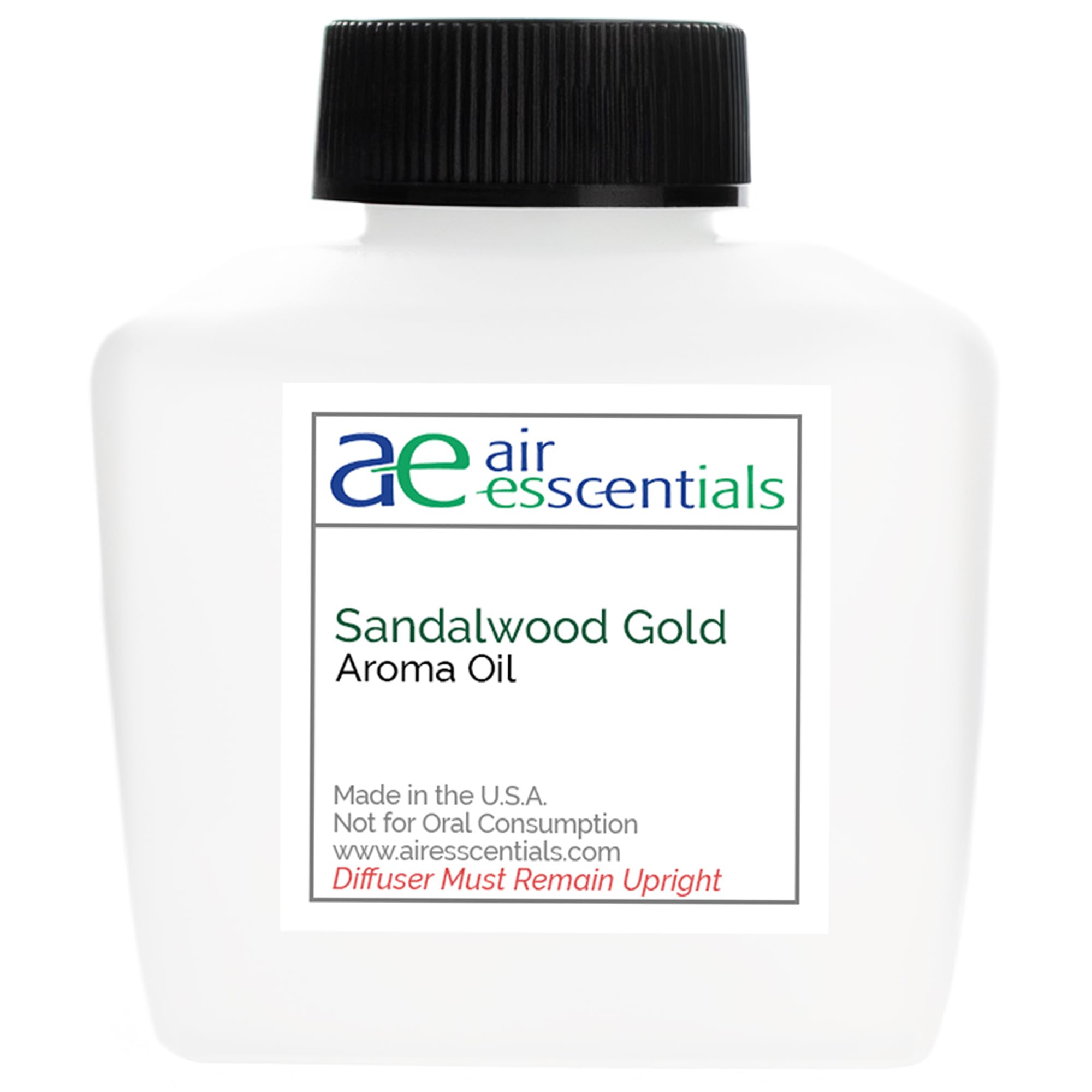 Air Esscentials Sándalo Dorado en difusor de aire frío para ambientar espacios.