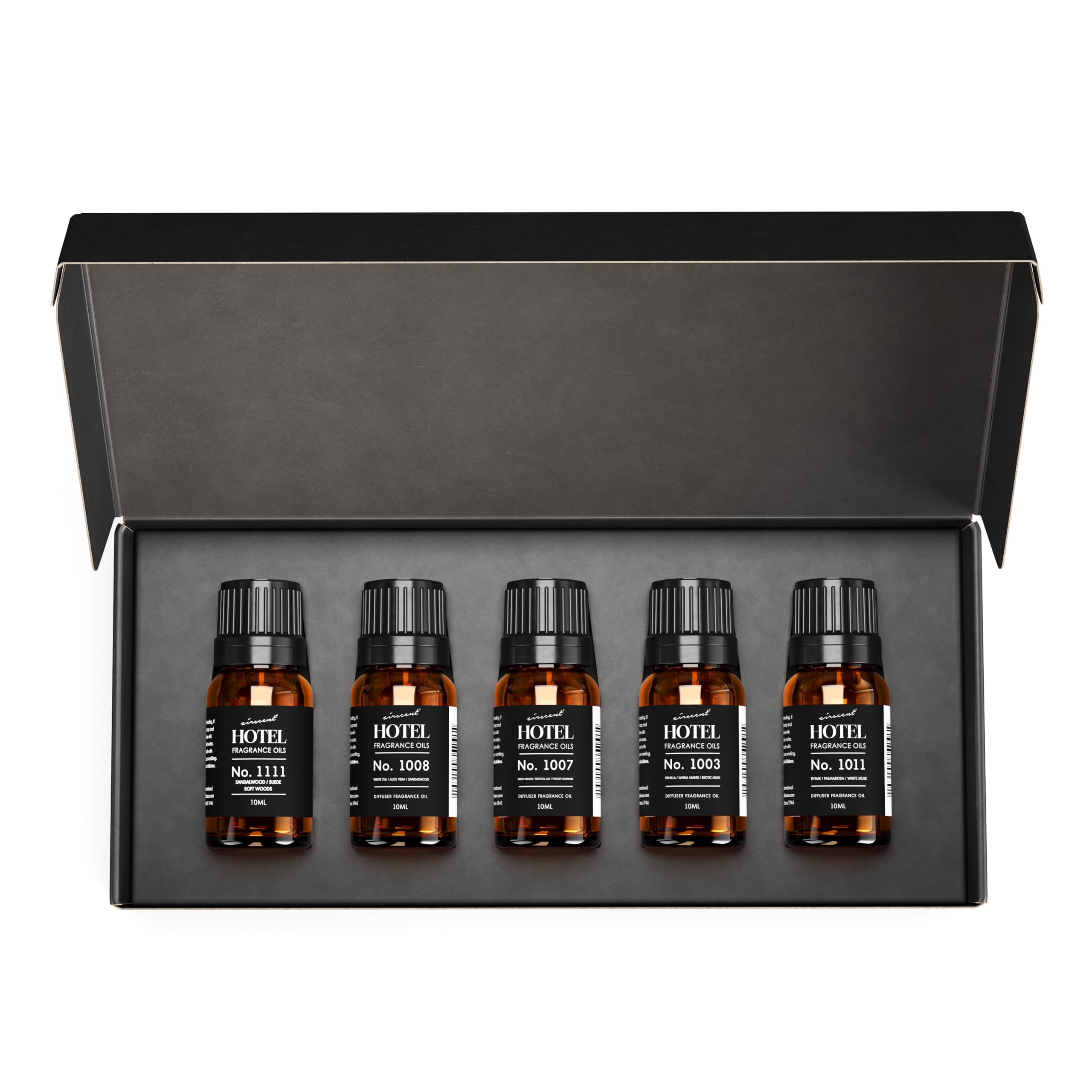 Air-Scent set de aceites para difusor, ideal para crear atmósferas tipo hotel.