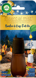 Air Wick Essential Mist recambio Bonfire para aroma cálido y acogedor.