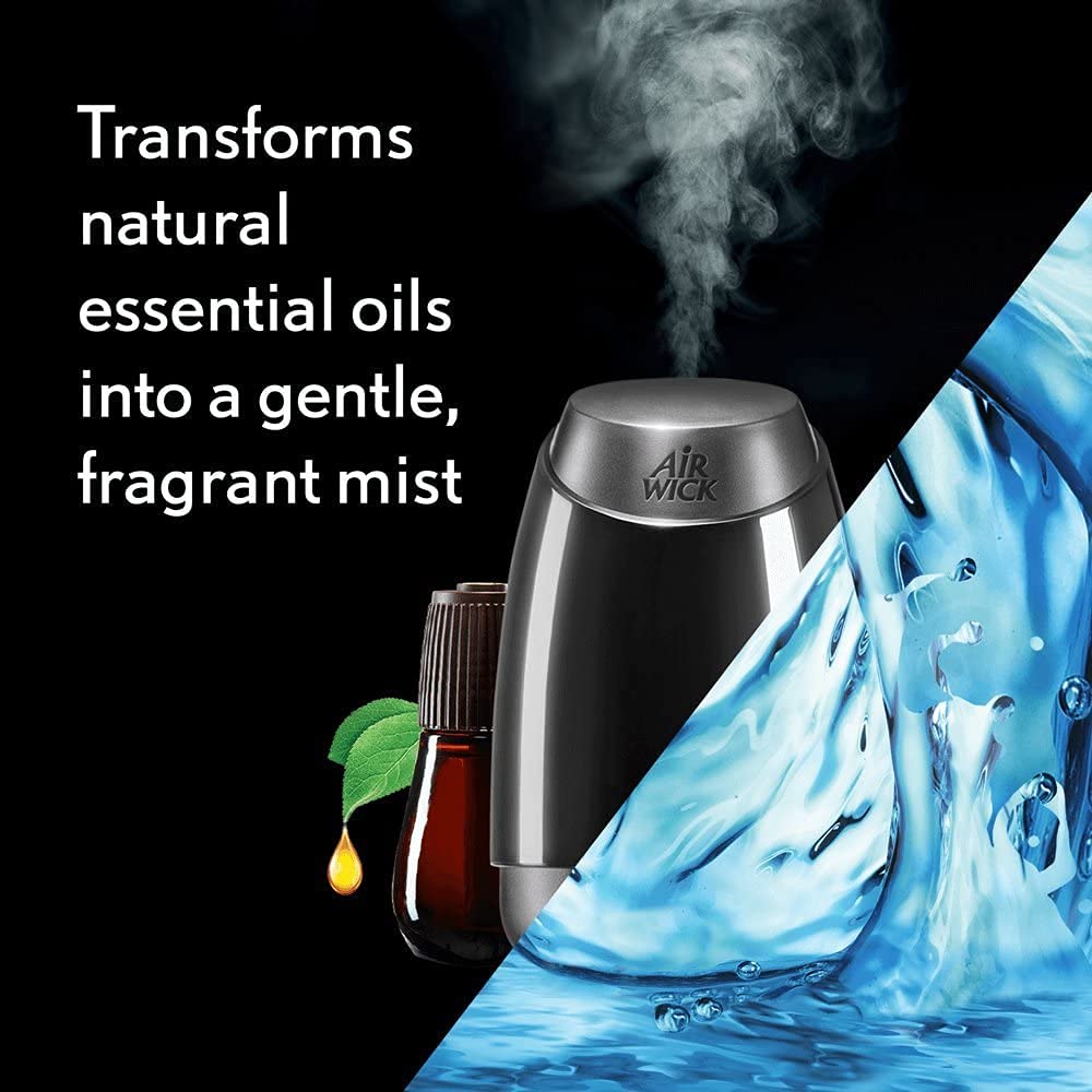Air Wick Essential Mist recambio Bonfire para una experiencia sensorial diaria.