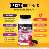 Airborne antioxidantes vitaminas A C E para apoyo antioxidante diario.