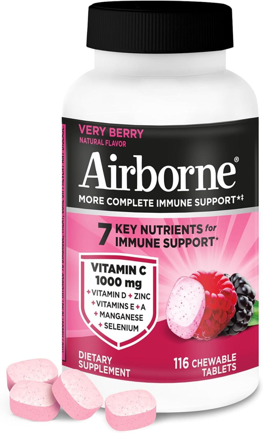 Airborne doble-pack práctico para mayor disponibilidad en casa o en viaje.