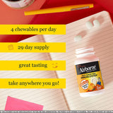 Airborne etiqueta con antioxidantes y vitaminas