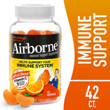 Caja de Airborne libre de gluten para consumo consciente.