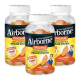 Airborne gomitas de vitamina C sabor naranja para consumo diario fácil.