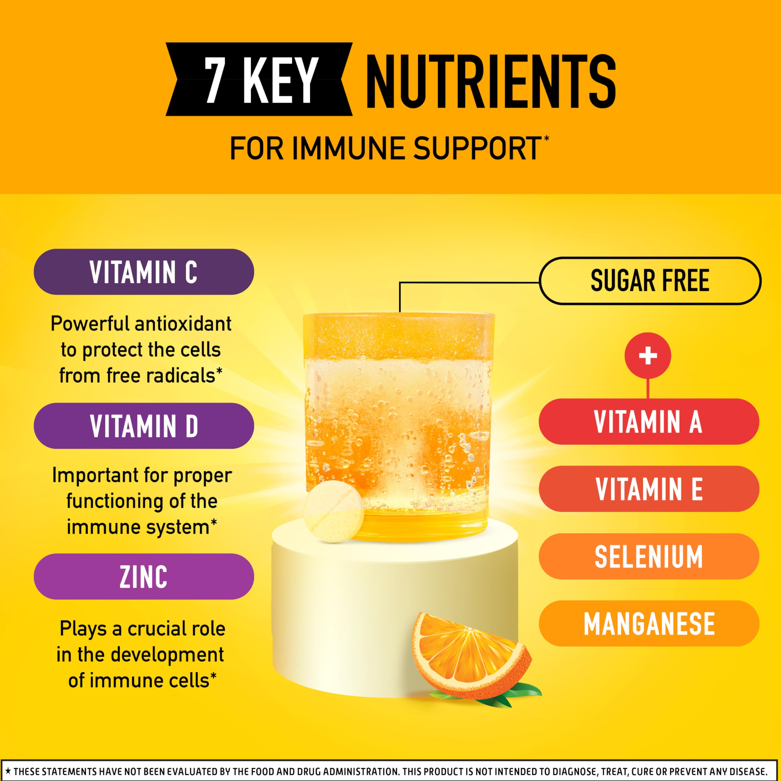 Airborne vitamina C 1000 mg para apoyo inmunitario