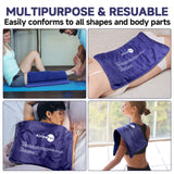 AiricePac para la pierna, tamaño grande cubre muslo y pantorrilla para inflamación.