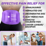 Bolsa de hielo AiricePac grande con correa ajustable para uso manos libres.