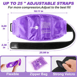 AiricePac bolsa de hielo grande para usos múltiples en rodilla, hombro y espalda.